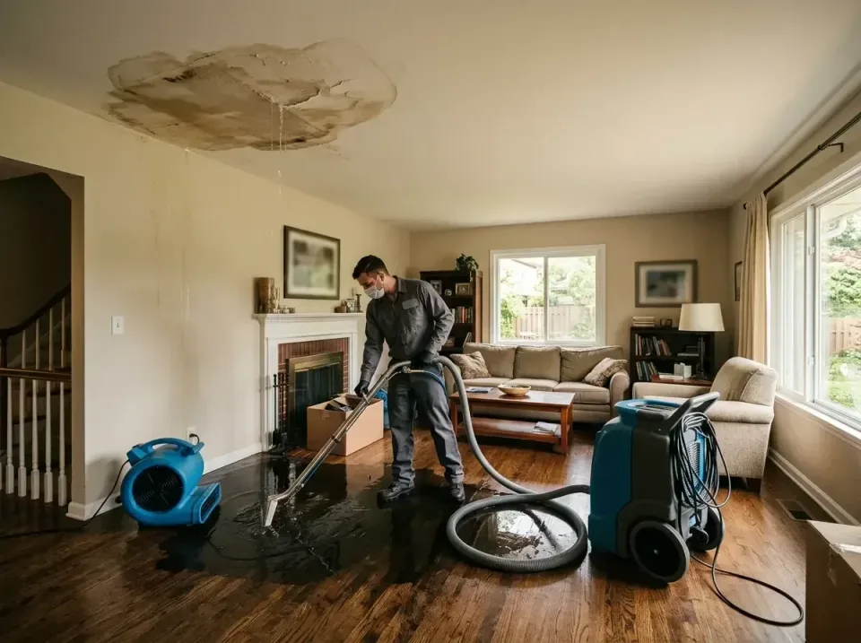 attic-pipe-burst-ceiling-drip-008 — frequently asked questions, Water Damage Restoration & Carpet Care in Edenton, NC